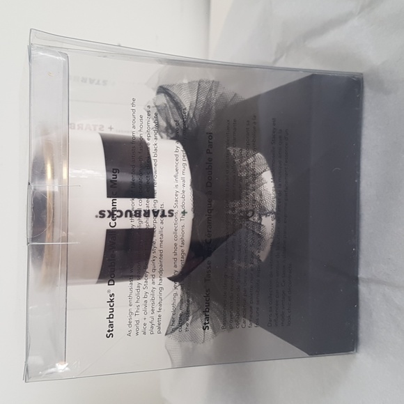 Starbucks × Alice and Olivia 2013 Tutu Ceramic Coffee Tumbler in Box 12 oz/355ml - Picture 4 of 16